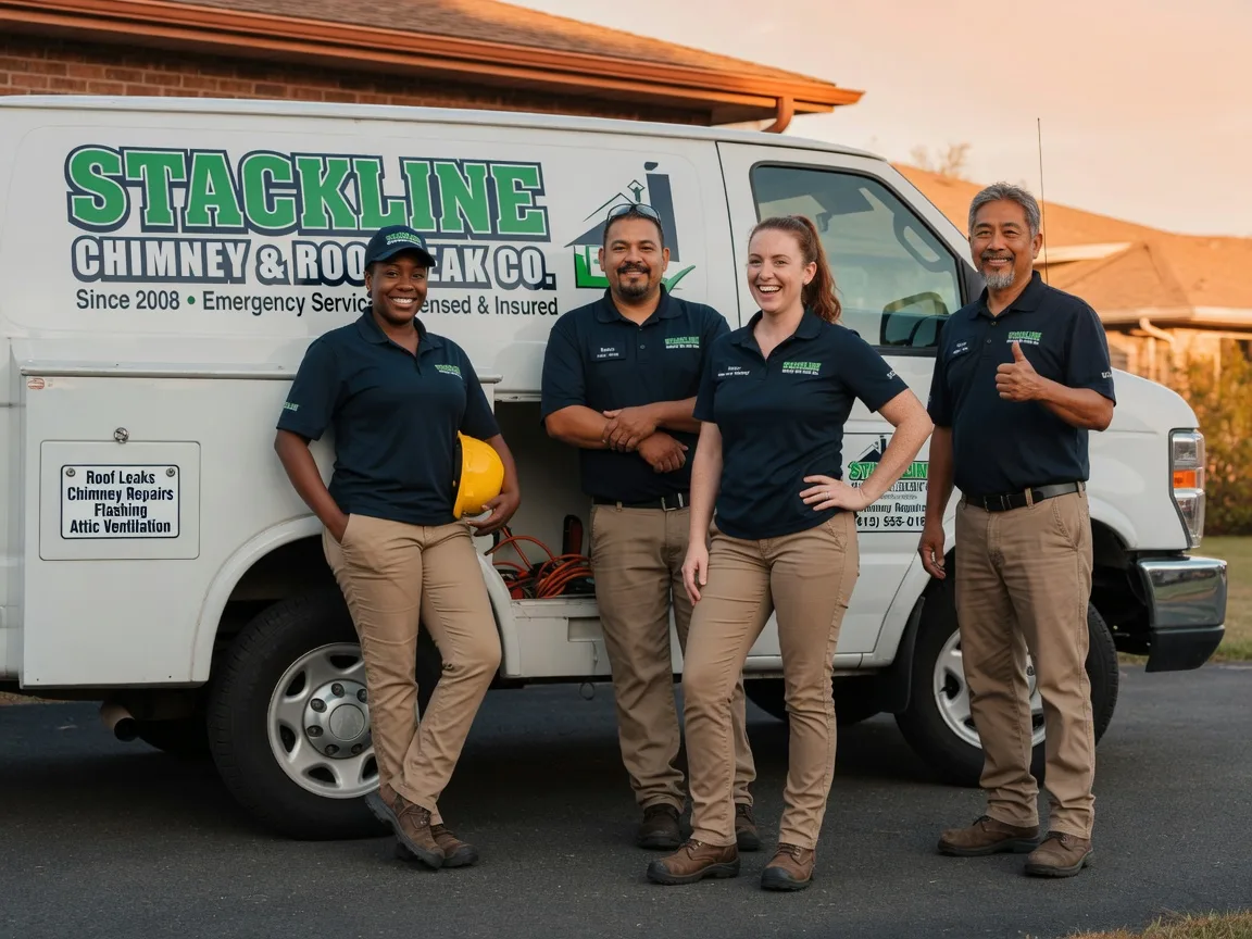 Chimney flashing repair company in Bonsall, CA
